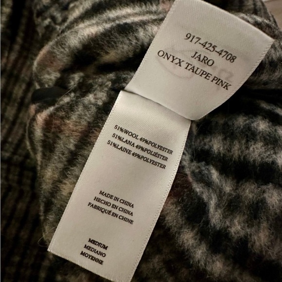 Rails Black and White Plaid Shacket with Oversized Fit - Picture 5 of 5